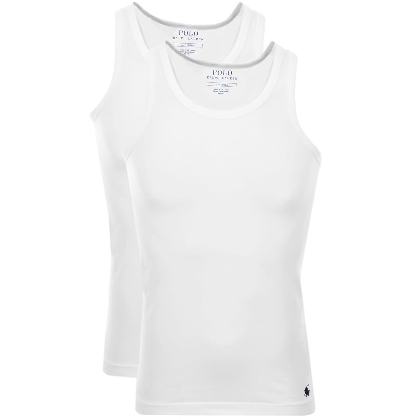 Alternative Image for ProductRalph Lauren 2 Pack Vests White1